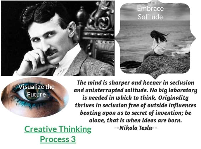 Creative force of the brain - Tesla thinking