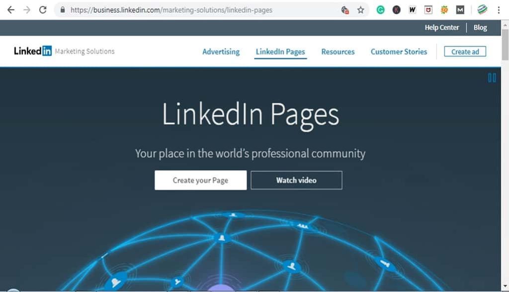 Create LinkedIn Company Page