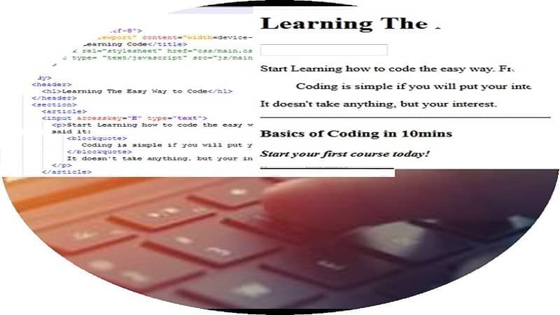 Web Design Course for Beginners: HTML and HTML5 Elements 1