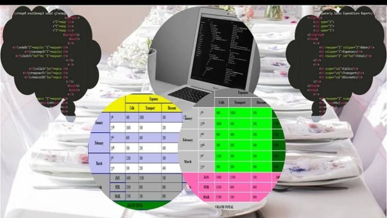 Tricks of Working with HTML Table in Web Design Course for Beginners 3