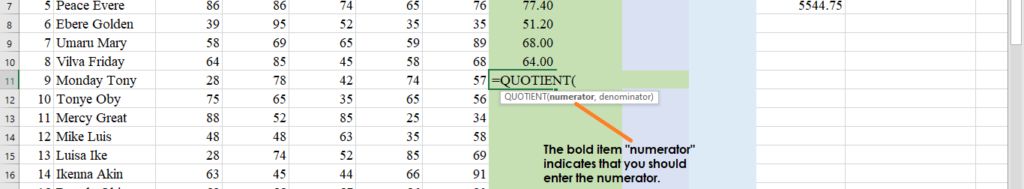 excel formula tips