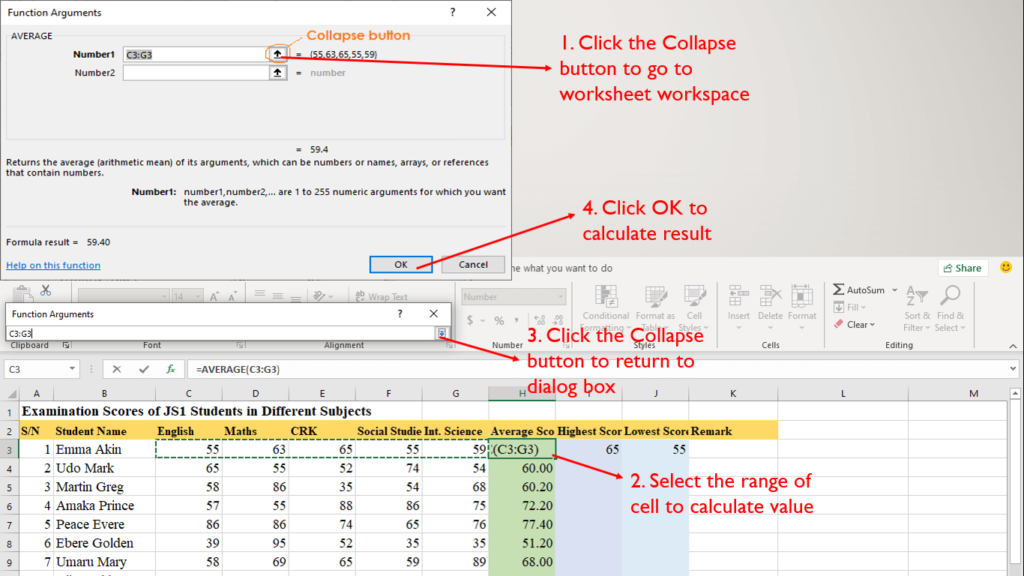 what is excel formula