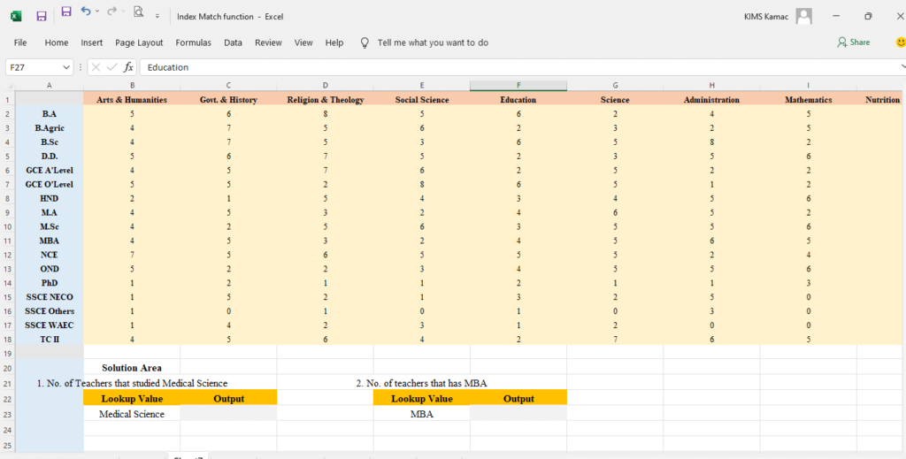 index match vs vlookup