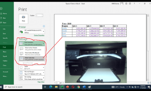 Printing Excel Worksheets and Workbooks