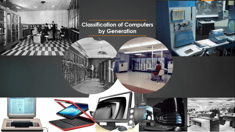 classification of computers by generation