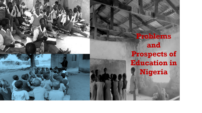 problems and prospects of education in nigeria