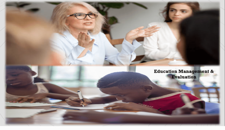 Education evaluation methods and educational management