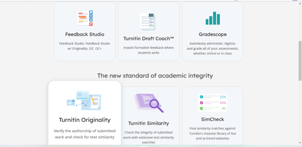 turnitin plagiarism software - forms of plagiarism