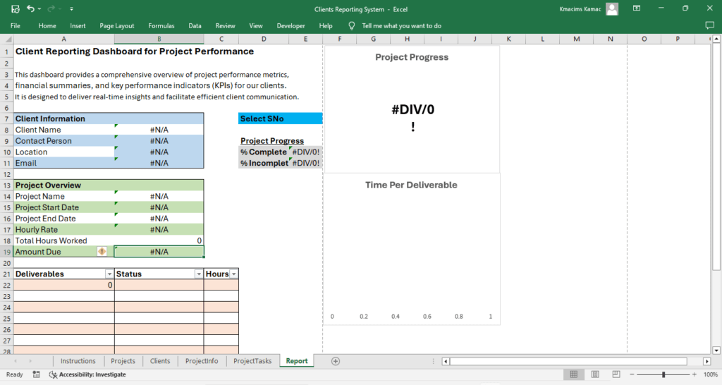 client reporting software