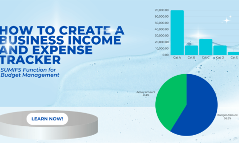 Create a Business Expense Tracker Like a CFO: SUMIFS Function for Budget Management