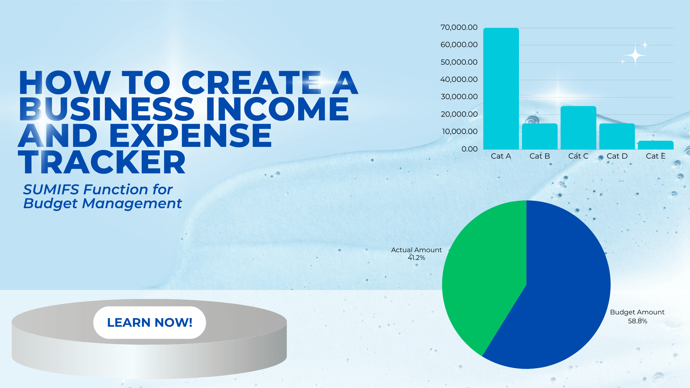 Create a Business Expense Tracker Like a CFO: using the SUMIFS Function for Budget Management